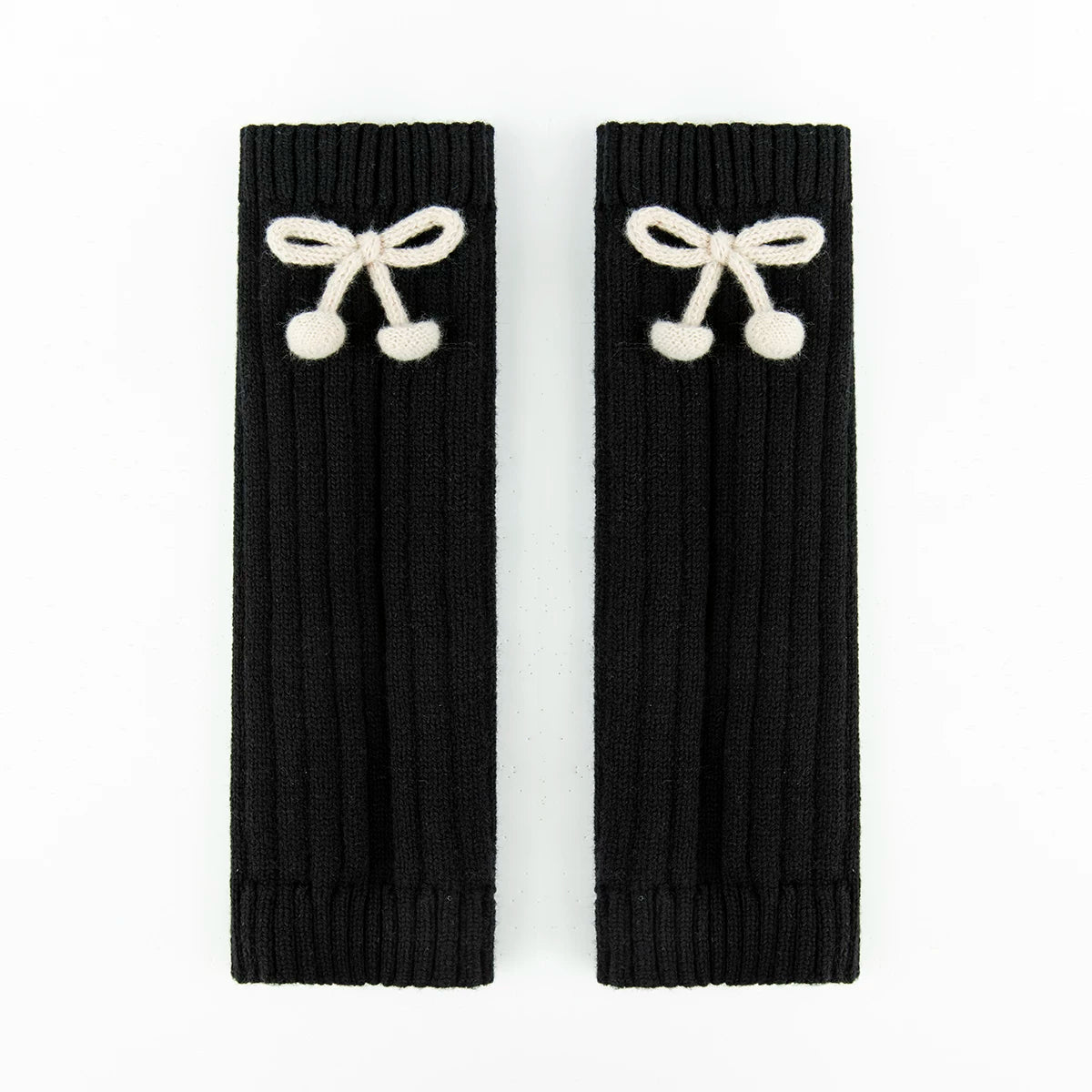 Girls Cozy Knit Sock Covers - Korean Style Leg Warmers