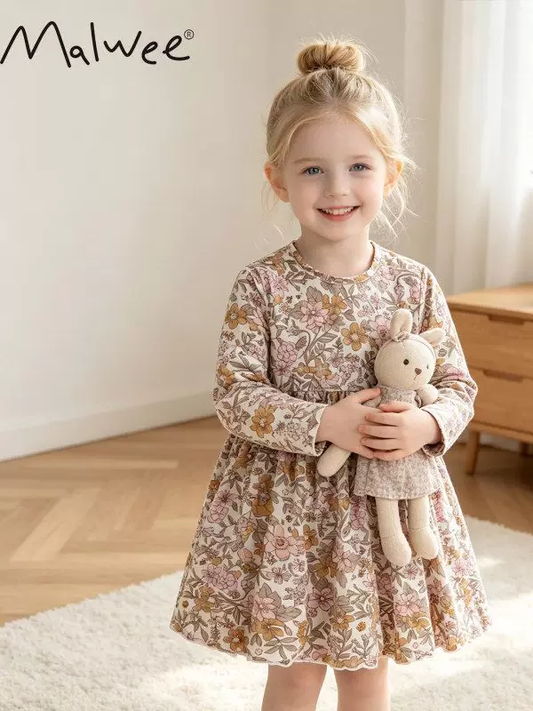 Girls Autumn Dress - Malwee Style