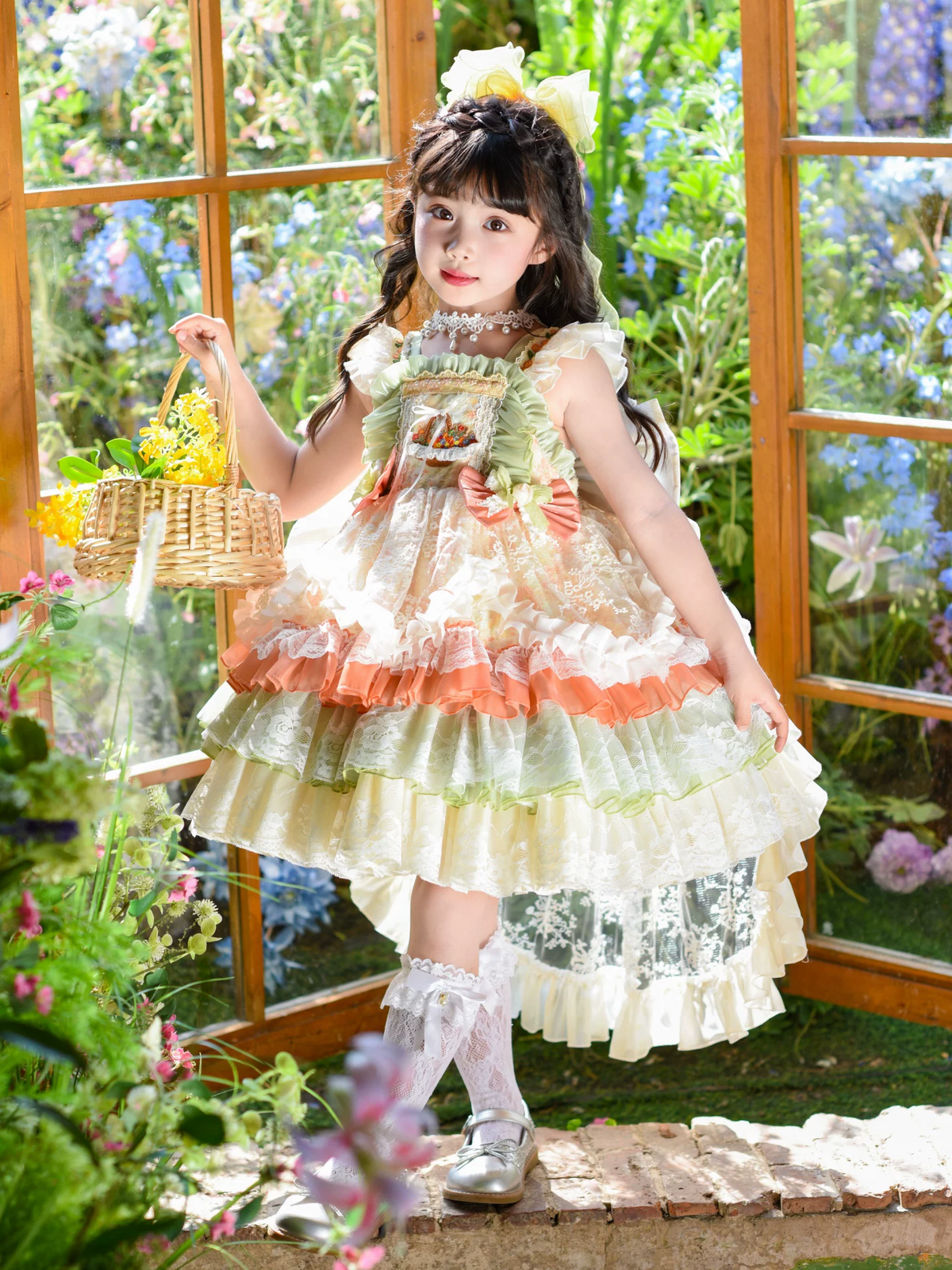 Girls Lolita Princess Dress - Tulle Summer