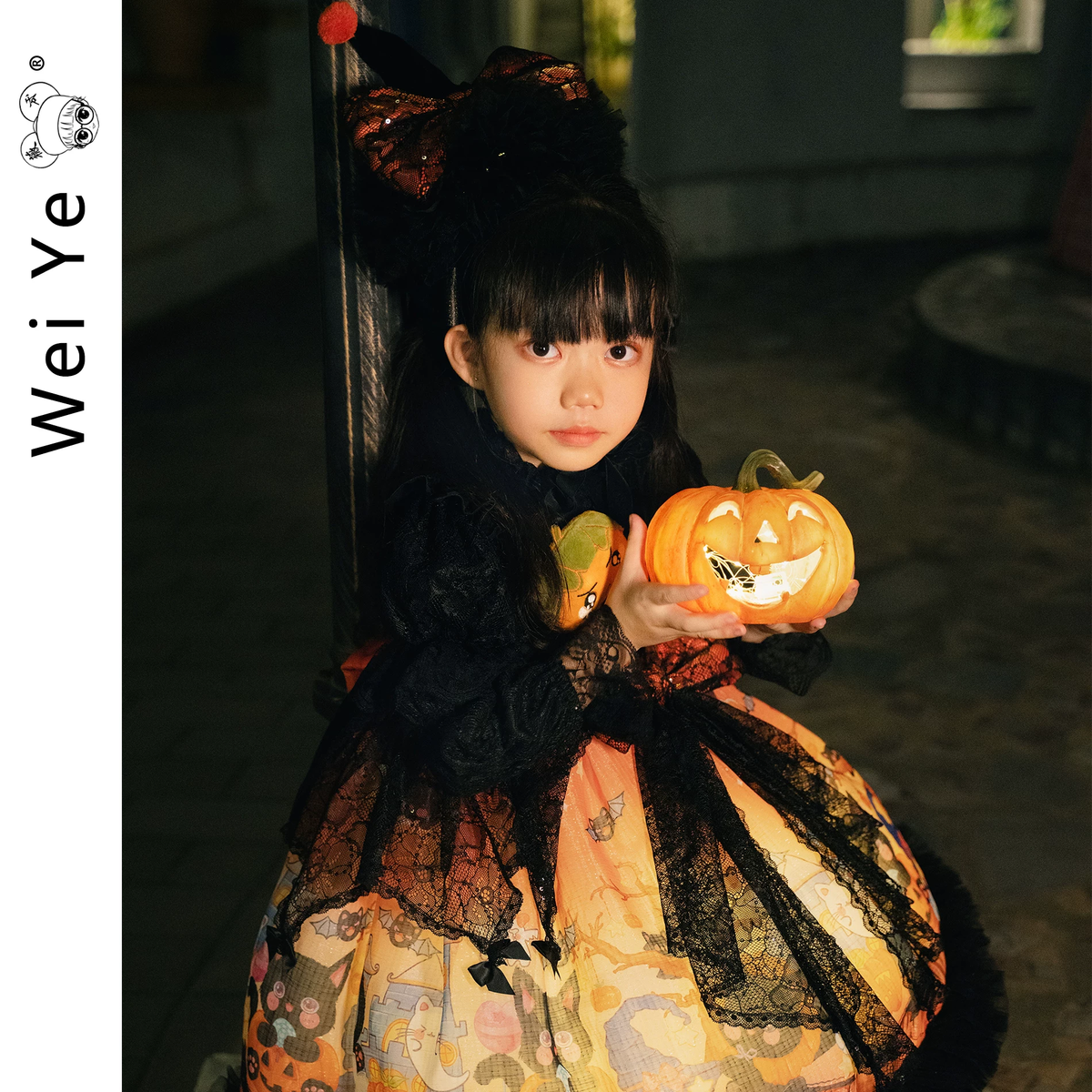 Girls Gothic Lolita Cat Princess Set - Halloween