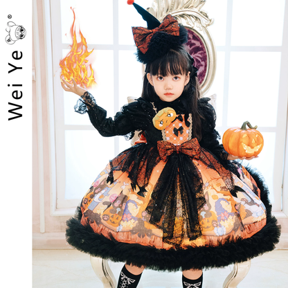Girls Gothic Lolita Cat Princess Set - Halloween