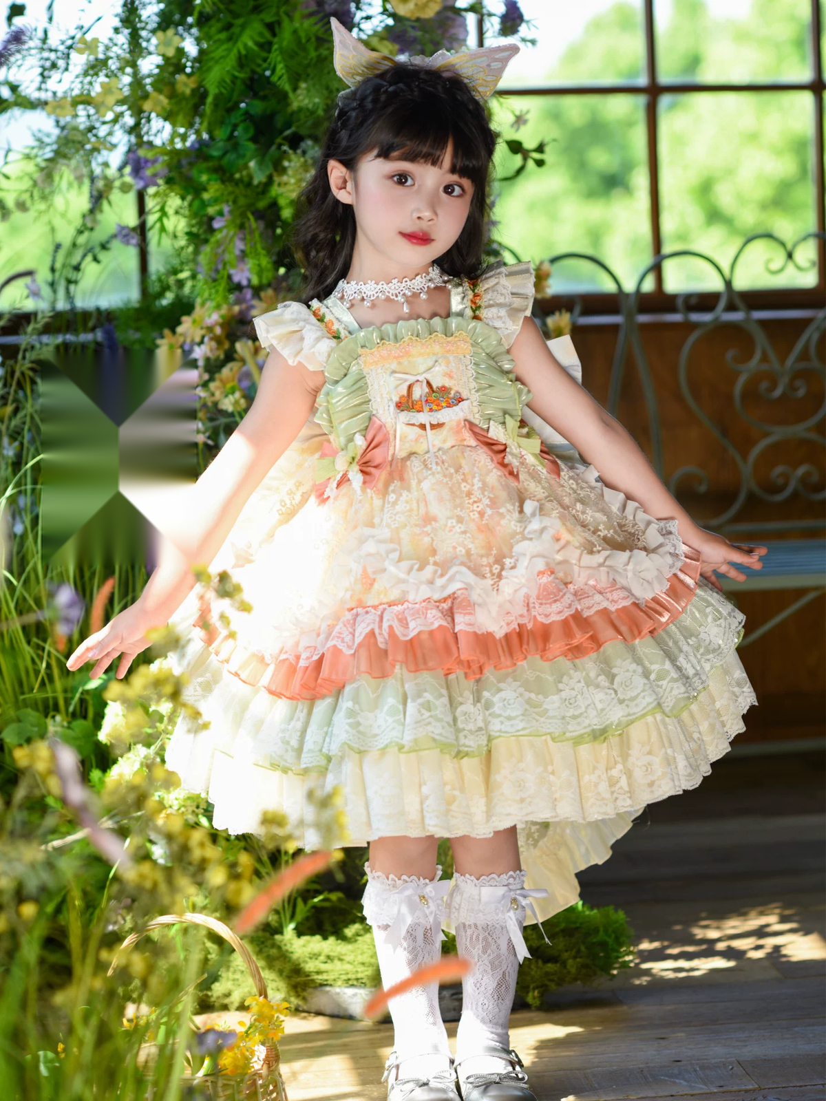 Girls Lolita Princess Dress - Tulle Summer