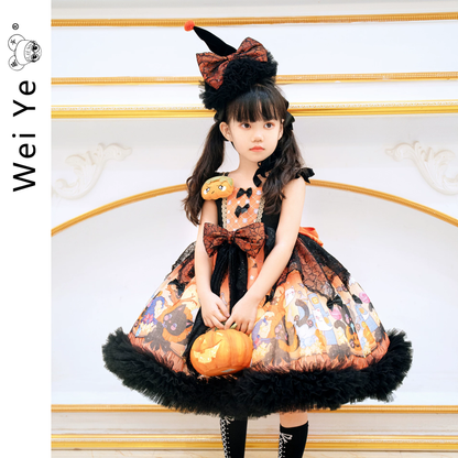 Girls Gothic Lolita Cat Princess Set - Halloween