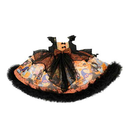 Girls Gothic Lolita Cat Princess Set - Halloween