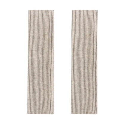 Girls Knit Leg Warmers - Cozy Ribbed Sock Covers, Kids & Adult