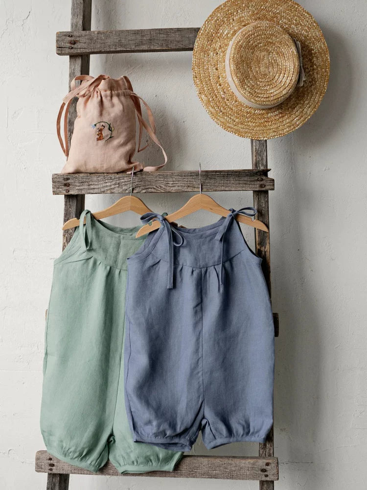 Kids Corduroy Overalls Pants - Casual Dungarees Autumn