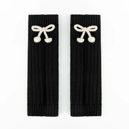 Girls Cozy Knit Sock Covers - Korean Style Leg Warmers