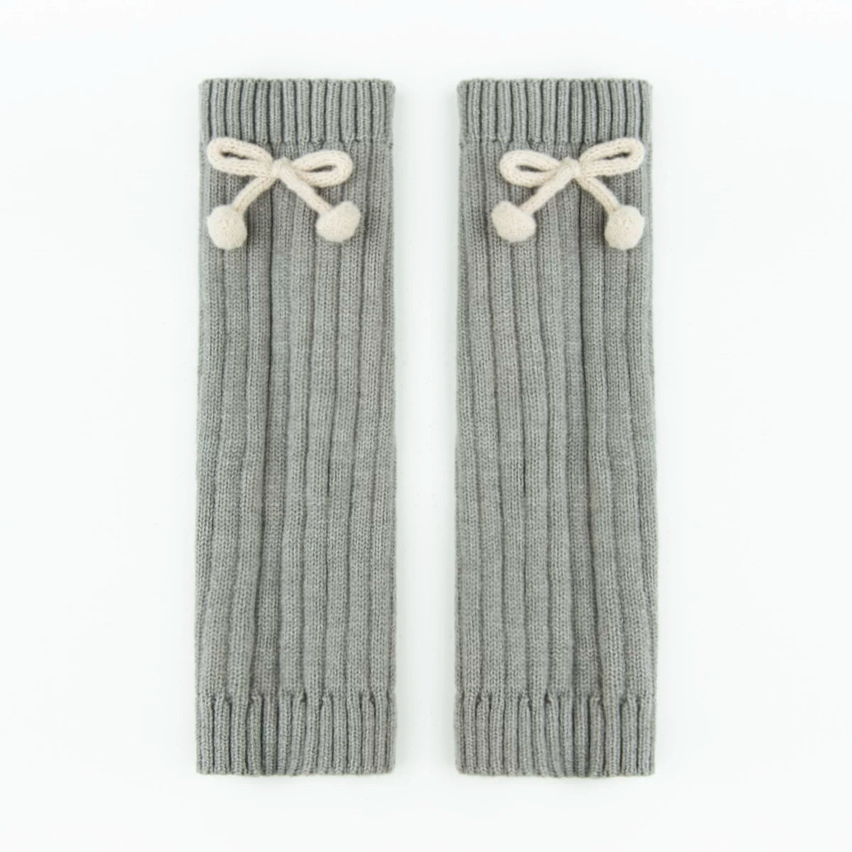 Girls Cozy Knit Sock Covers - Korean Style Leg Warmers