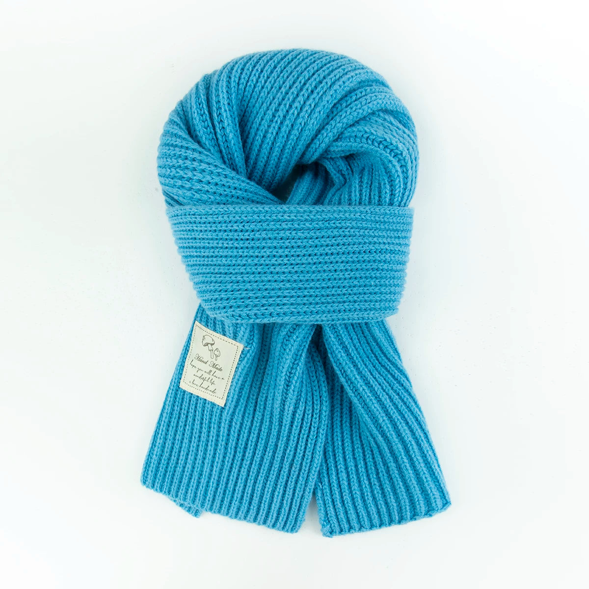 Girls Thick Knit Scarf - Soft Winter Neck Warmer, Many Colors