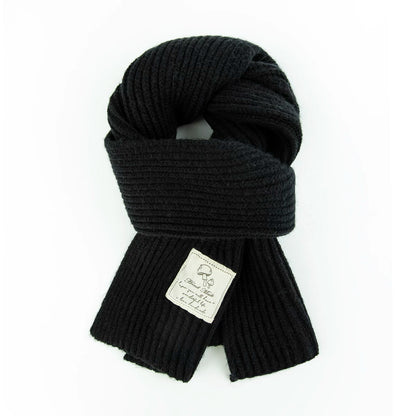 Girls Thick Knit Scarf - Soft Winter Neck Warmer, Many Colors