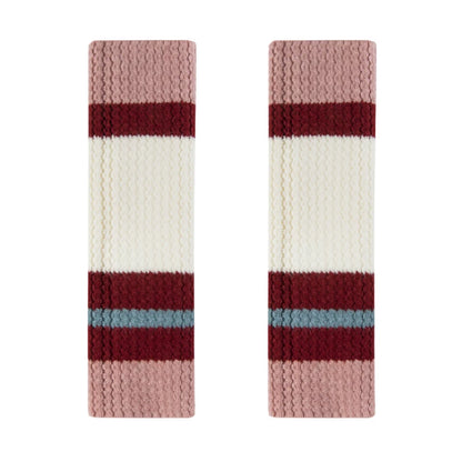 Girls Knit Leg Warmers - Cozy Ribbed Sock Covers, Kids & Adult