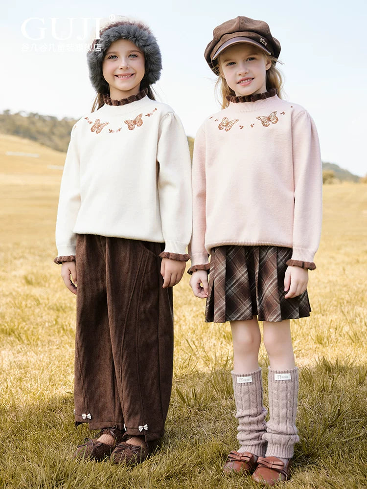 Kids Ribbed Leg-Warmer Socks - Cosy Over-Knee Knit Sock Covers