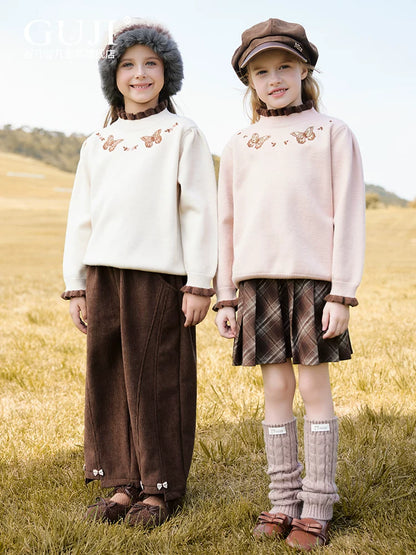 Kids Ribbed Leg-Warmer Socks - Cosy Over-Knee Knit Sock Covers
