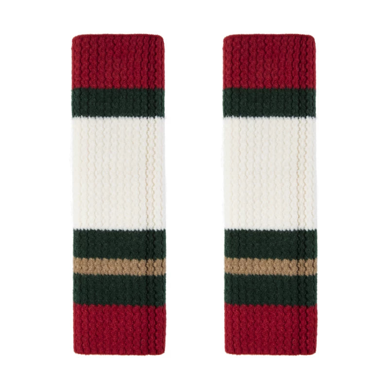 Girls Knit Leg Warmers - Cozy Ribbed Sock Covers, Kids & Adult