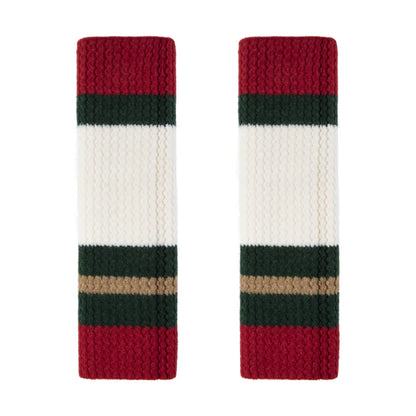Girls Knit Leg Warmers - Cozy Ribbed Sock Covers, Kids & Adult