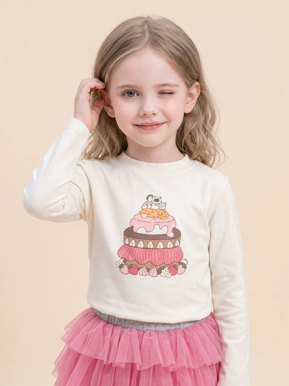 Girls Cardigan, Top & Culotte Set - Sweet Knit Three-Piece