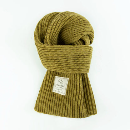 Girls Thick Knit Scarf - Soft Winter Neck Warmer, Many Colors