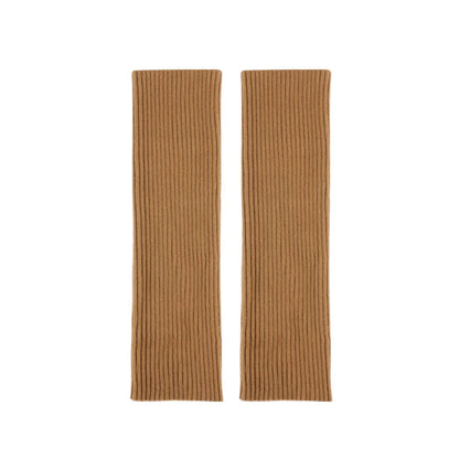 Girls Knit Leg Warmers - Cozy Ribbed Sock Covers, Kids & Adult