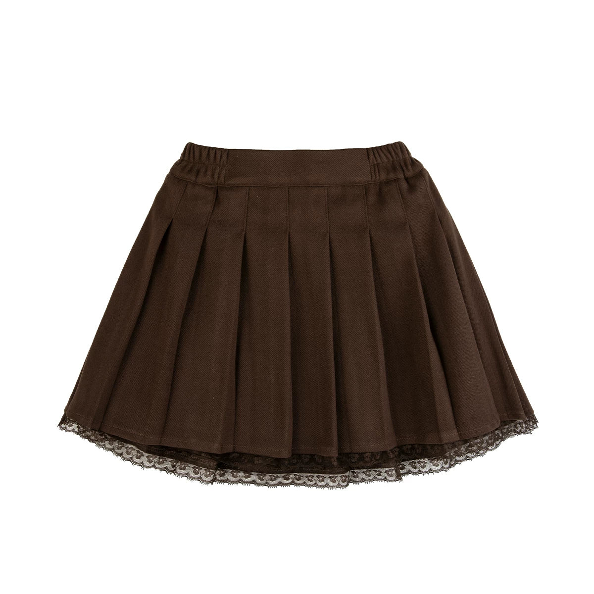Girls Solid Pleated Skirt - JK Uniform Style Winter Skirt