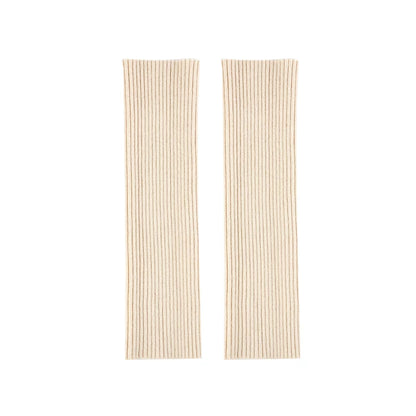 Girls Knit Leg Warmers - Cozy Ribbed Sock Covers, Kids & Adult