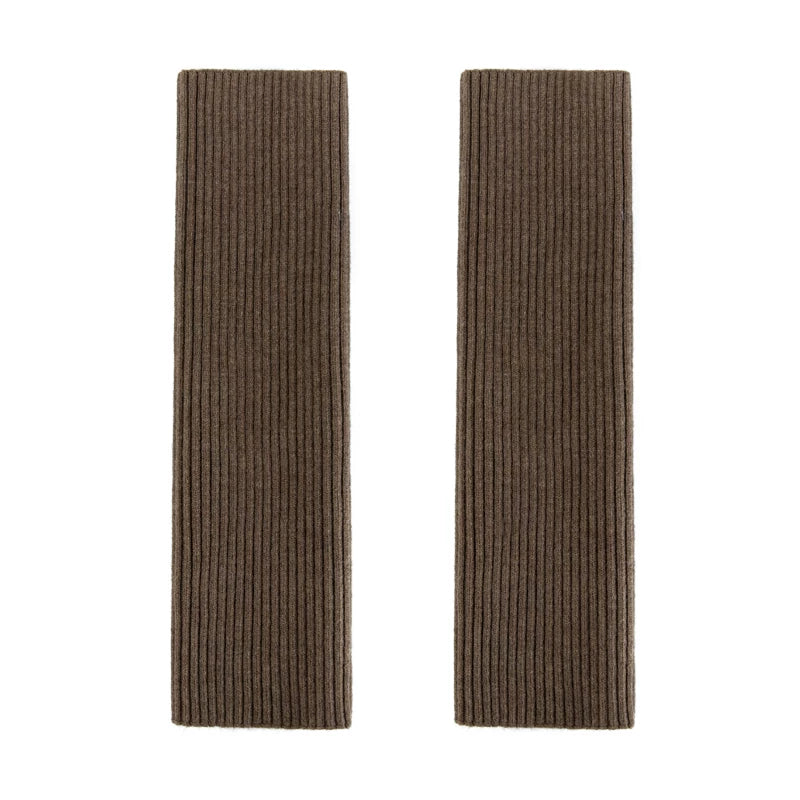 Girls Knit Leg Warmers - Cozy Ribbed Sock Covers, Kids & Adult