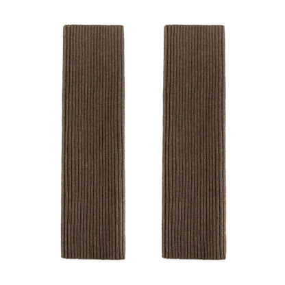 Girls Knit Leg Warmers - Cozy Ribbed Sock Covers, Kids & Adult