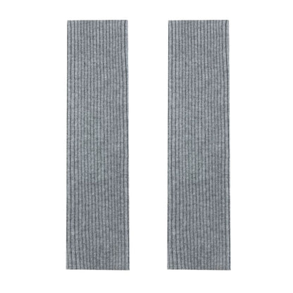 Girls Knit Leg Warmers - Cozy Ribbed Sock Covers, Kids & Adult