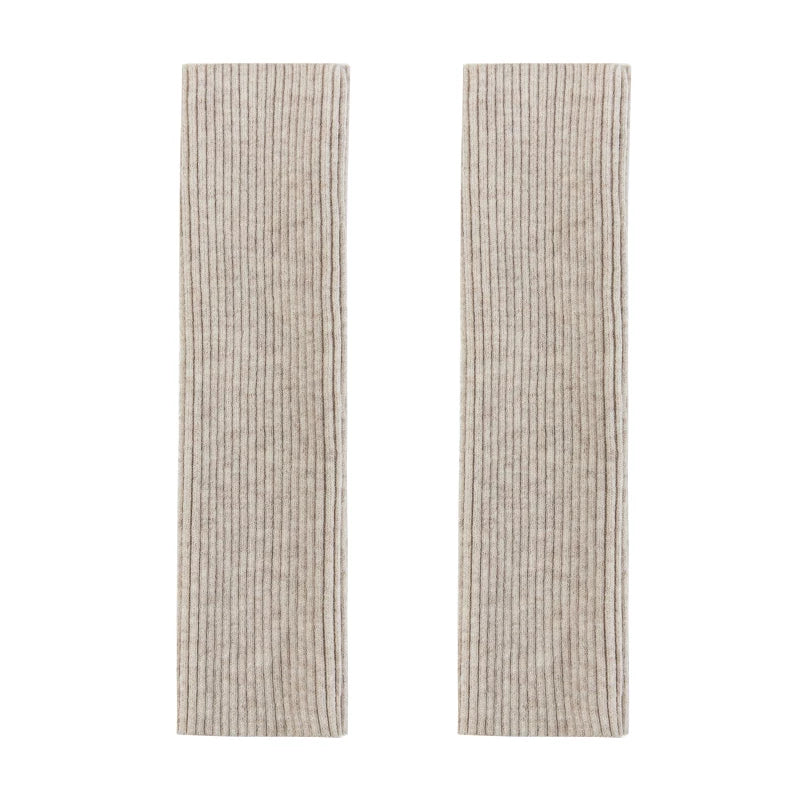 Girls Knit Leg Warmers - Cozy Ribbed Sock Covers, Kids & Adult