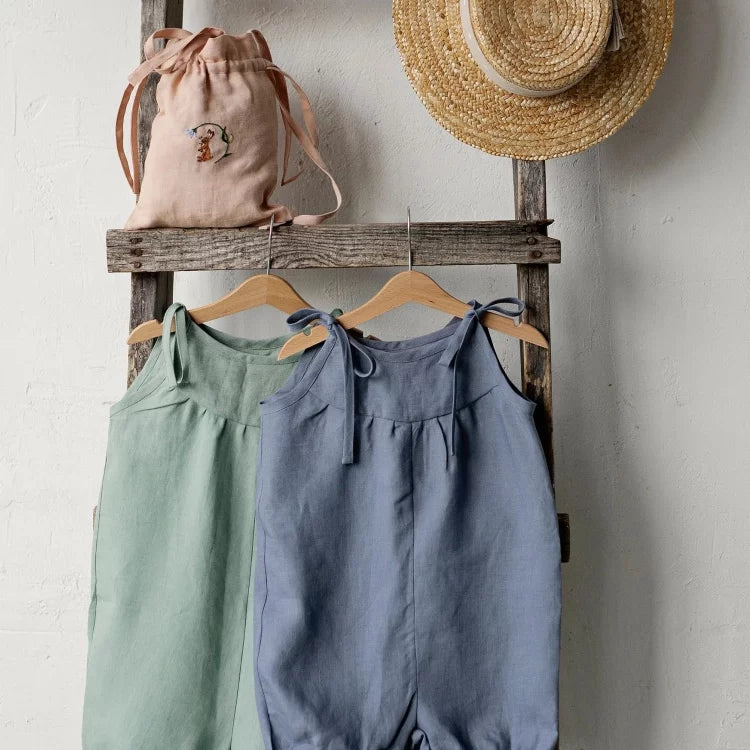 Kids Corduroy Overalls Pants - Casual Dungarees Autumn