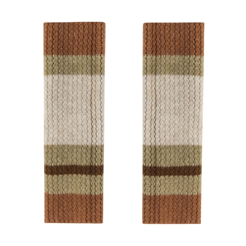 Girls Knit Leg Warmers - Cozy Ribbed Sock Covers, Kids & Adult