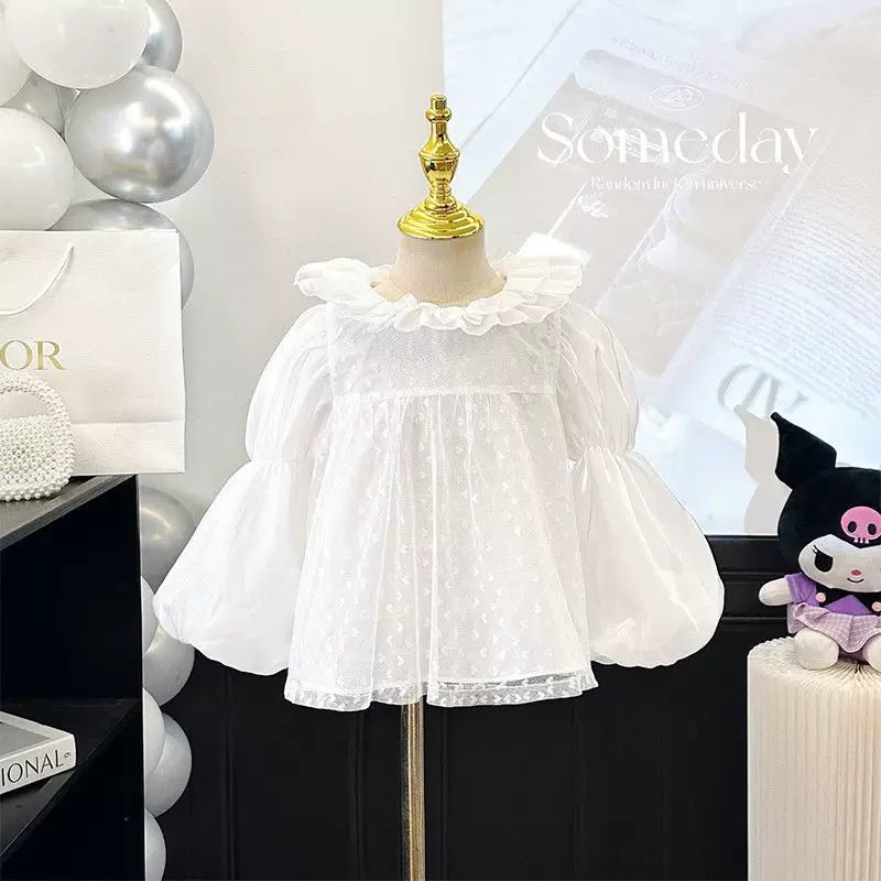 Girls Flower-Fairy Lolita Dress - Jumper Dress with Train & Base Top Options