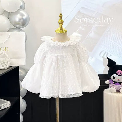 Girls Flower-Fairy Lolita Dress - Jumper Dress with Train & Base Top Options