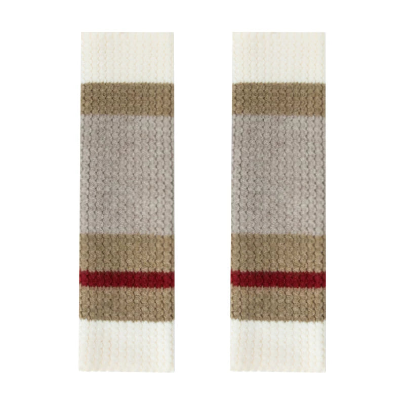 Girls Knit Leg Warmers - Cozy Ribbed Sock Covers, Kids & Adult