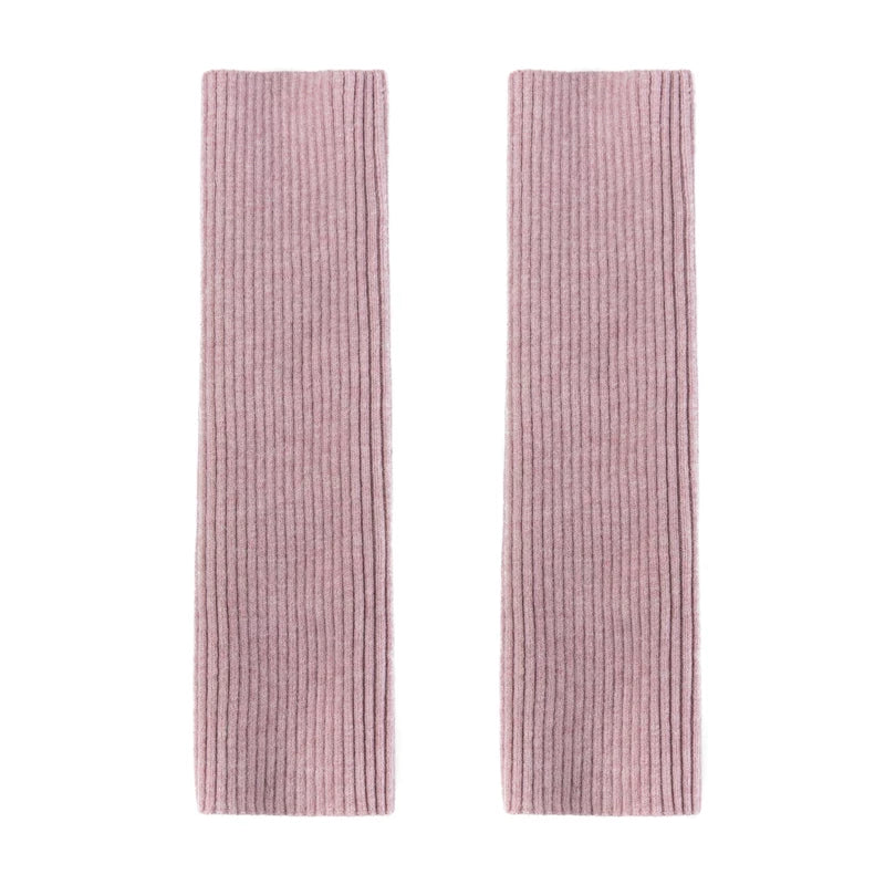 Girls Knit Leg Warmers - Cozy Ribbed Sock Covers, Kids & Adult