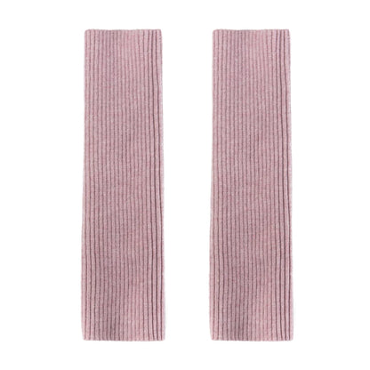 Girls Knit Leg Warmers - Cozy Ribbed Sock Covers, Kids & Adult
