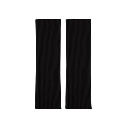 Girls Knit Leg Warmers - Cozy Ribbed Sock Covers, Kids & Adult