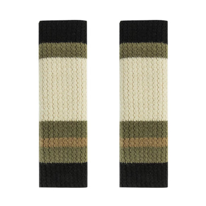 Girls Knit Leg Warmers - Cozy Ribbed Sock Covers, Kids & Adult