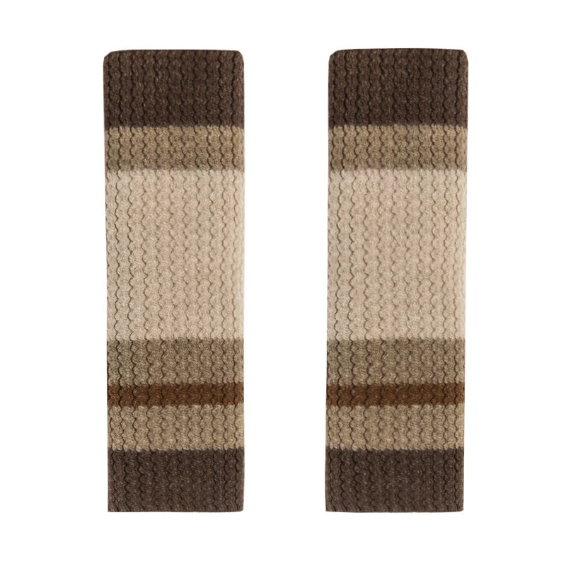 Girls Knit Leg Warmers - Cozy Ribbed Sock Covers, Kids & Adult