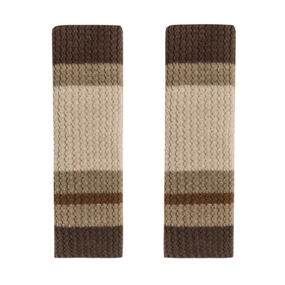 Girls Knit Leg Warmers - Cozy Ribbed Sock Covers, Kids & Adult
