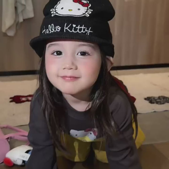 Girls Cartoon Tee & Corduroy Pants Set - Cosy Autumn Two-Piece